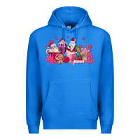 True Royal pink santa coffee Premium Hoodie - MaliasSmallBusiness