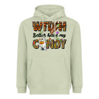 Matcha Witch better have my candy Heavyweight Hoodie - NancyCooperArtShop