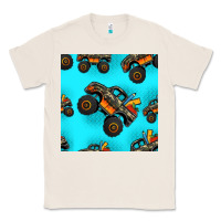 Natural monster truck pre teen seamless pattern Classic Tee - HRA Design Shop