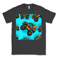 Smoke monster truck pre teen seamless pattern Classic Tee - HRA Design Shop