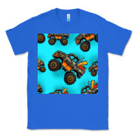 True Royal monster truck pre teen seamless pattern Classic Tee - HRA Design Shop
