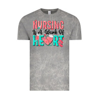 Cloud Rock nursing is a work of heart Vintage Tee - texasbilliewilder