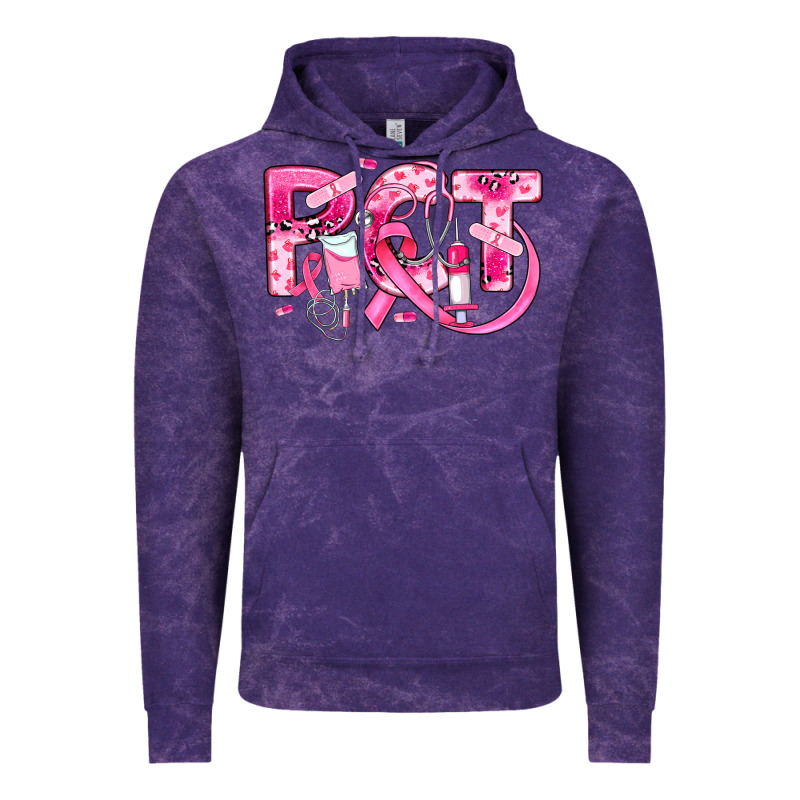 Breast Cancer Pct Patient Care Technician Vintage Hoodie by JahusDesignShop | Teevron