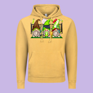 Tennis Gnomes Vintage Hoodie Designed By Zillion Design Studio