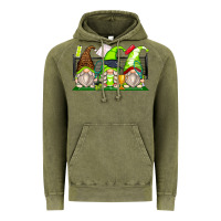 Vintage Olive tennis gnomes Vintage Hoodie - Zillion Design Studio