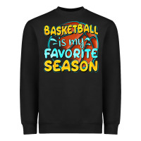 Black basketball is my favorite season Heavyweight Sweatshirt - texasbilliewilder