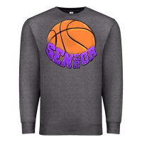 Charcoal Heather senıor 2024 Premium Sweatshirt - MaliasSmallBusiness