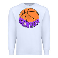 White senıor 2024 Premium Sweatshirt - MaliasSmallBusiness