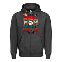 Charcoal Heather i'm a baseball mom we don't do that keep calm thin Zipper Hoodie - Jasminsmagicworld