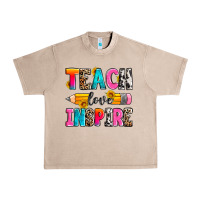 French Oak teach love inspire Urban Heavy Tee - Zillion Design Studio