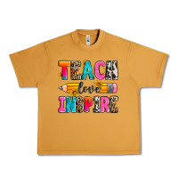 Peanut Butter teach love inspire Urban Heavy Tee - Zillion Design Studio