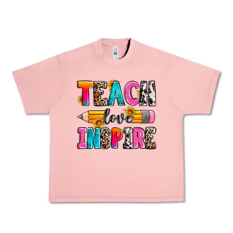 Teach Love Inspire Urban Heavy Tee by Zillion Design Studio | Teevron
