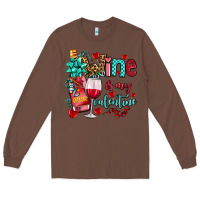 Chestnut wine is my valentine olivia Long Sleeve Tee - OliviaCreatesArt