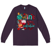 Plum wine is my valentine olivia Long Sleeve Tee - OliviaCreatesArt