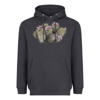 Smoke cob beehive cactus Heavyweight Hoodie - LillyAllenDesigns
