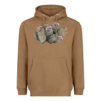 Toasted Coconut cob beehive cactus Heavyweight Hoodie - LillyAllenDesigns