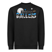 Black raising ballers volleyball Heavyweight Sweatshirt - Zillion Design Studio