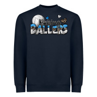 Navy raising ballers volleyball Heavyweight Sweatshirt - Zillion Design Studio