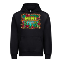 Foreset Green mini cita serape background Urban Hoodie - BarkalooDesign