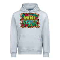 Heather Grey mini cita serape background Urban Hoodie - BarkalooDesign
