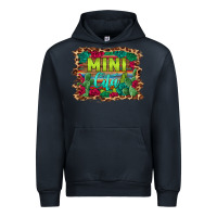 Navy mini cita serape background Urban Hoodie - BarkalooDesign