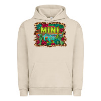 Pigment French Oak mini cita serape background Urban Hoodie - BarkalooDesign