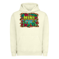 Pigment Pistachio mini cita serape background Urban Hoodie - BarkalooDesign