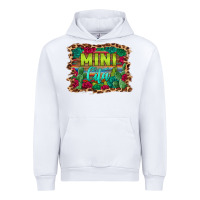 White mini cita serape background Urban Hoodie - BarkalooDesign