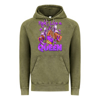 Fight Like A Queen Lupus Awareness Afro Girl Sneak Vintage Hoodie | Teevron