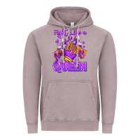 Vintage Zinc fight like a queen lupus awareness afro girl sneak Vintage Hoodie - RanaPortraitStore