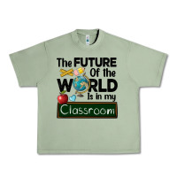 Oil Green the future of the world is in my classroom Urban Heavy Tee - BarkalooDesign
