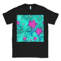 Black mermaid tail seamless pattern Classic Tee - HRA Design Shop