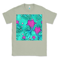 Matcha mermaid tail seamless pattern Classic Tee - HRA Design Shop