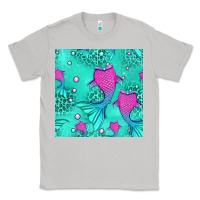 Moon Dust mermaid tail seamless pattern Classic Tee - HRA Design Shop