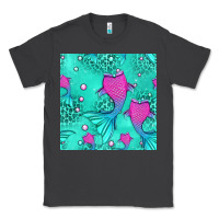 Smoke mermaid tail seamless pattern Classic Tee - HRA Design Shop