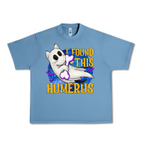 Pebble Blue I Found This Humerus Urban Heavy Tee - texasbilliewilder