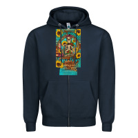 Navy i hate everyone but coffee helps western skeleton coffee sunflowers 12 Zipper Hoodie - Artiststas