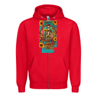 Red i hate everyone but coffee helps western skeleton coffee sunflowers 12 Zipper Hoodie - Artiststas