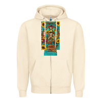 Sandshell i hate everyone but coffee helps western skeleton coffee sunflowers 12 Zipper Hoodie - Artiststas