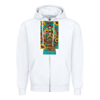 White i hate everyone but coffee helps western skeleton coffee sunflowers 12 Zipper Hoodie - Artiststas