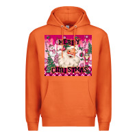 Carrot merry pink christmas santa Premium Hoodie - MaliasSmallBusiness