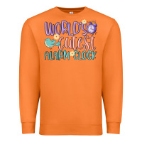 Carrot world's cutest alarm clock Premium Sweatshirt - MaliasSmallBusiness