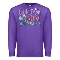 World's Cutest Alarm Clock Premium Sweatshirt | Teevron