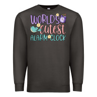 Smoke world's cutest alarm clock Premium Sweatshirt - MaliasSmallBusiness