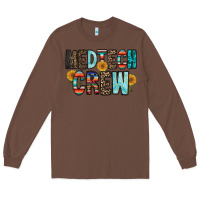 Chestnut medtech crew Long Sleeve Tee - RacoonDesign