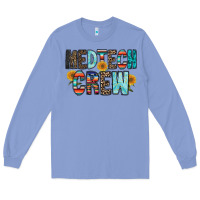 Colony Blue medtech crew Long Sleeve Tee - RacoonDesign