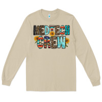 Mushroom medtech crew Long Sleeve Tee - RacoonDesign