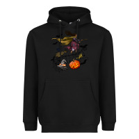Black Witch Heavyweight Hoodie - NancyCooperArtShop