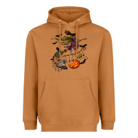 Meerkat Witch Heavyweight Hoodie - NancyCooperArtShop