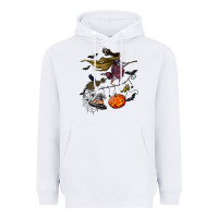 White Witch Heavyweight Hoodie - NancyCooperArtShop
